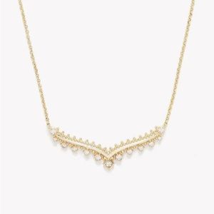 Kendra Scott gold Vern necklace